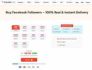 5 Best Sites to Buy Facebook Followers (Secure & Instant)